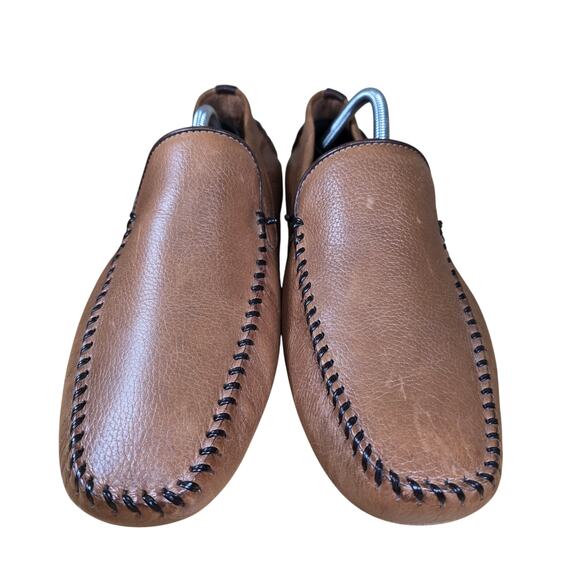 Steve Madden Men Vicius Driving Moccasin Slip On Loafer Leather Size 11 Pristine - Picture 5 of 10